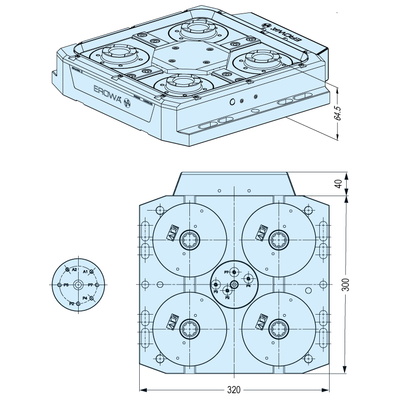 UPC 2.0 Spannfutter 320 x 300