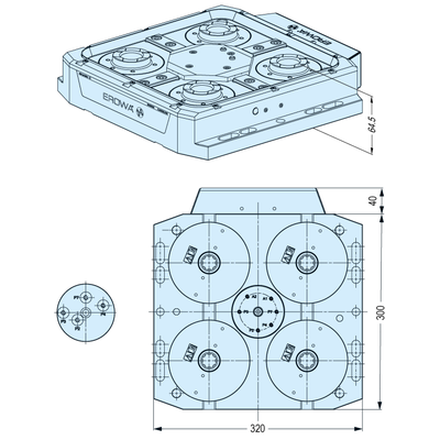 UPC 2.0 Spannfutter 320 x 300