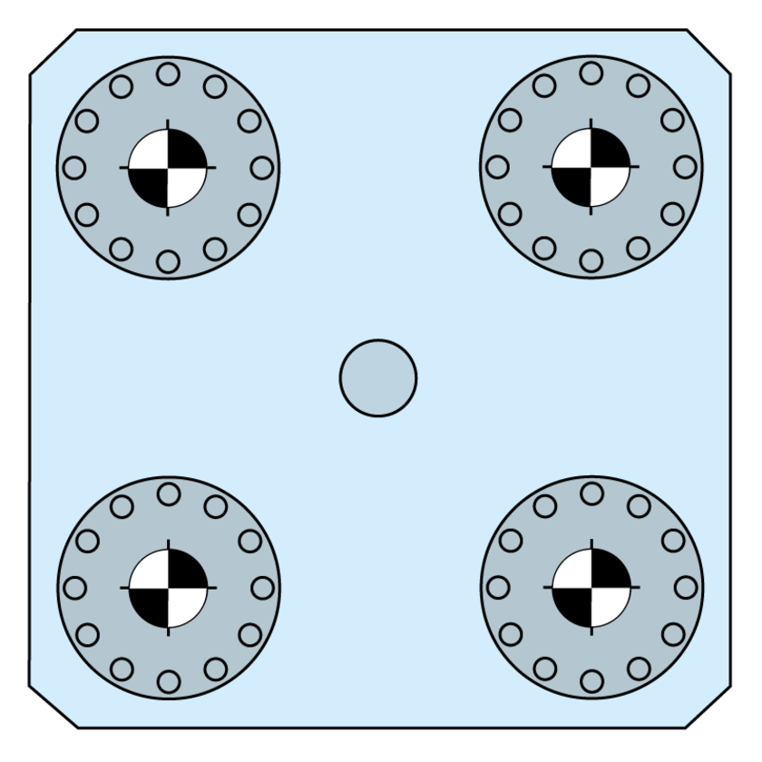 Jeu de tige de pr. MTS 4 / A-Z-FD Type 2
