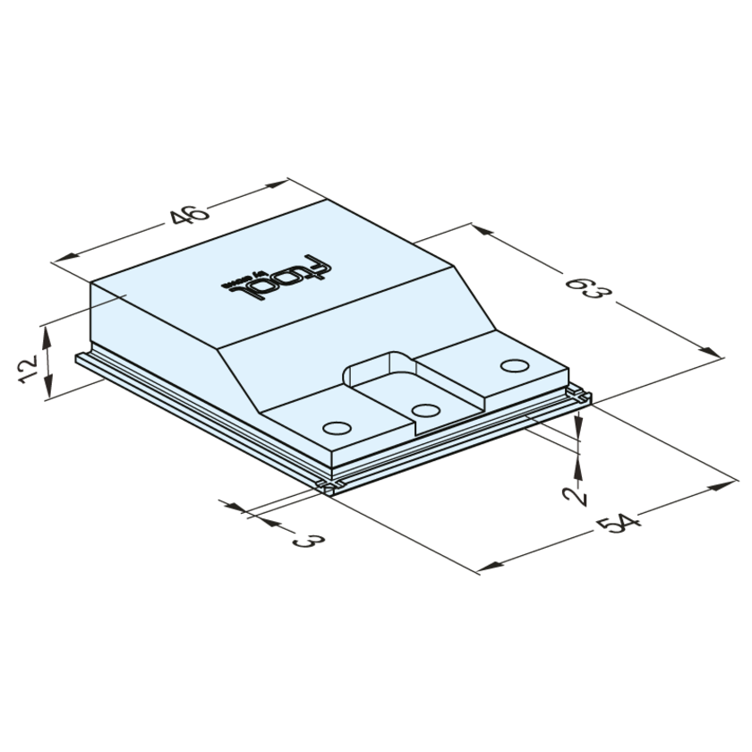 Mini universal clamping plate