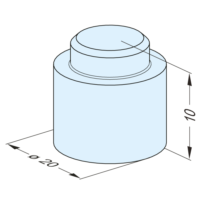 Druckstück Verlängerung ALU