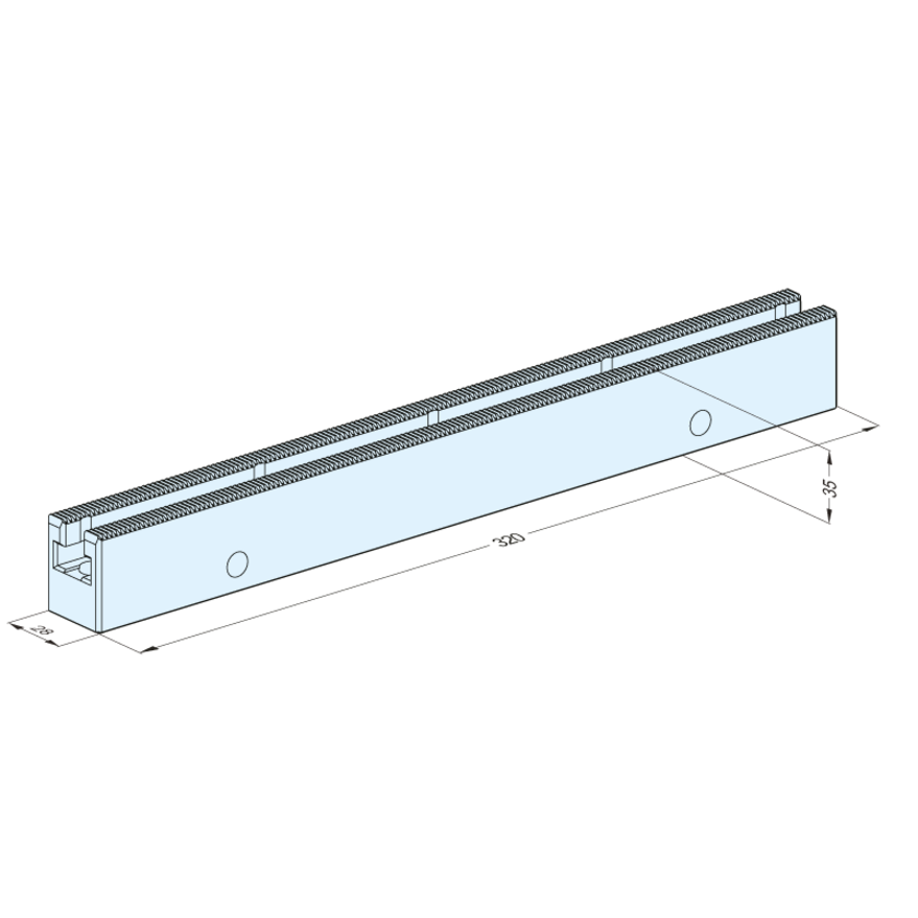 Spannschiene 320 B28