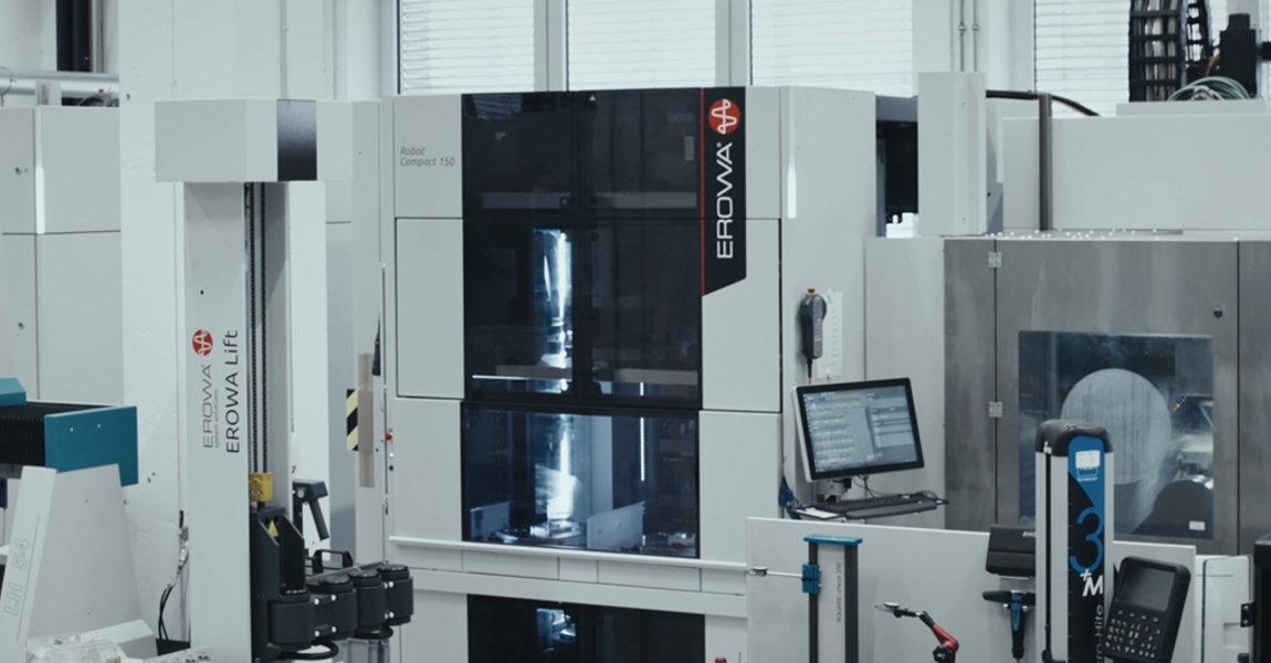 EROWA Robot Compact Family – Compact automation | EROWA