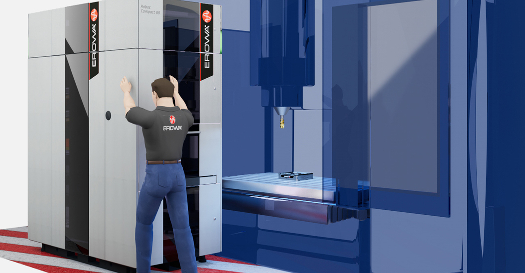 EROWA Robot Compact Family – Compact automation | EROWA
