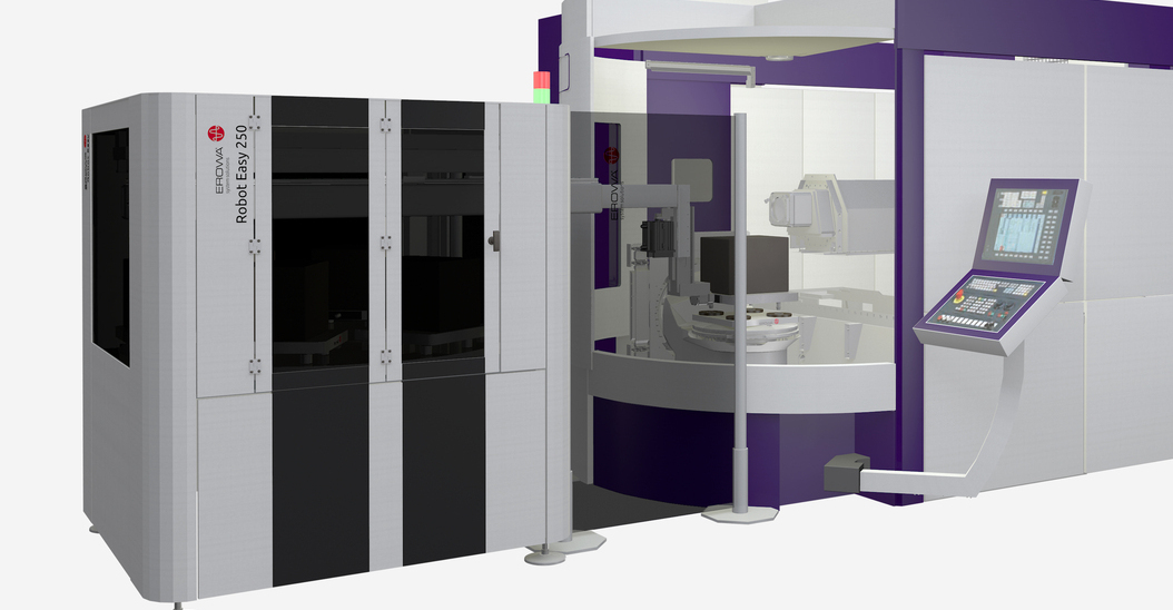 EROWA Robot Easy – Compact automation device| EROWA