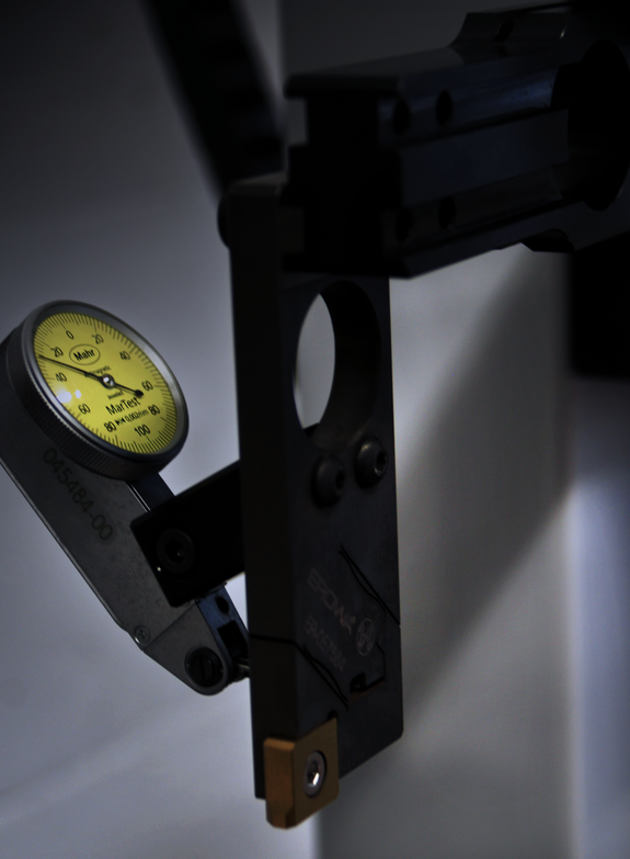 Close-up of EROWA PreSet Basic device for presetting