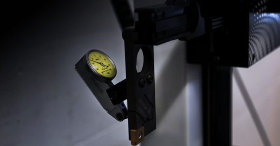 Close-up of EROWA PreSet Basic device for presetting