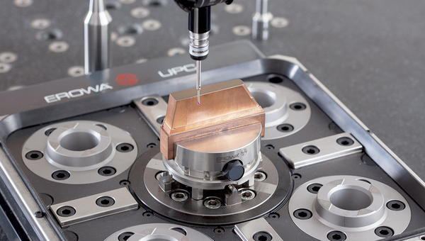 Préparé pour tous les systèmes de serrage EROWA